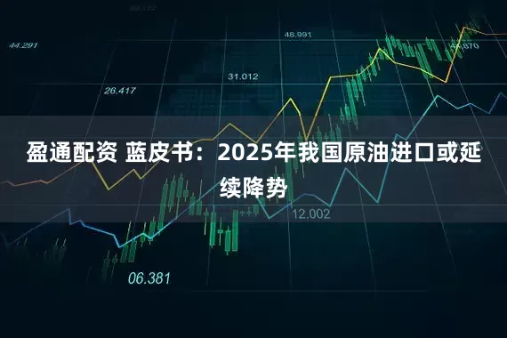 盈通配资 蓝皮书：2025年我国原油进口或延续降势
