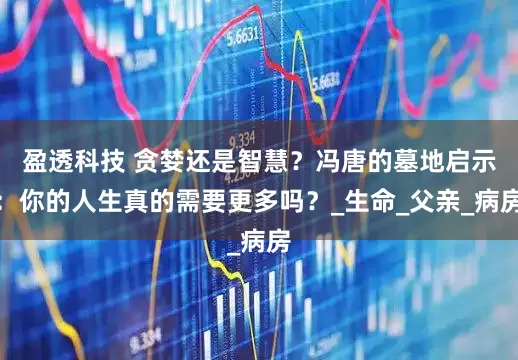 盈透科技 贪婪还是智慧？冯唐的墓地启示：你的人生真的需要更多吗？_生命_父亲_病房